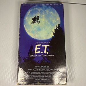 E.T. The Extra-Terrestrial VHS Tape